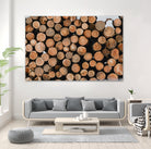 Stacked Timber Beauty by Javier Pardina on GIANT ART - 8192 photography