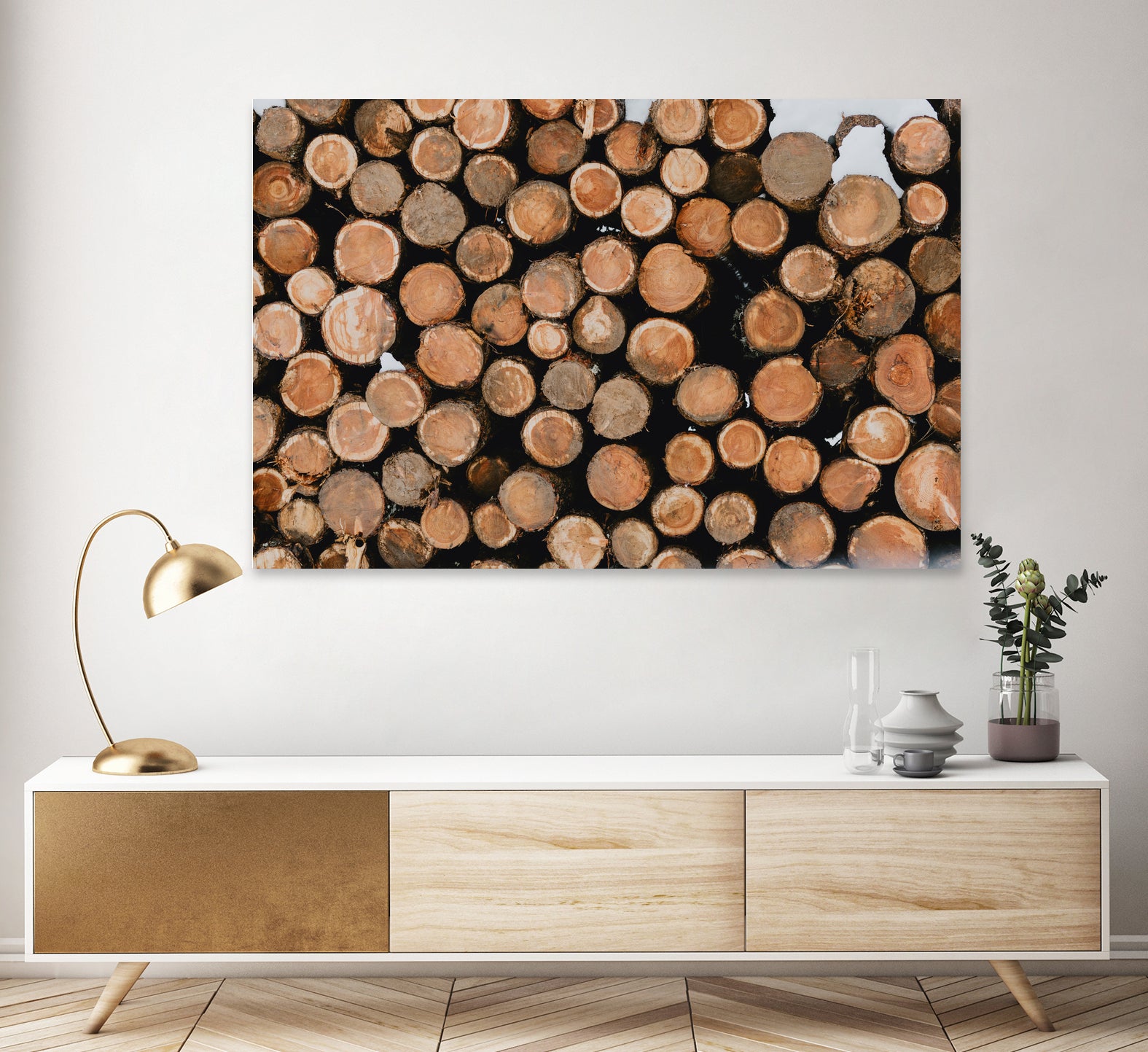 Stacked Timber Beauty by Javier Pardina on GIANT ART - 8192 photography