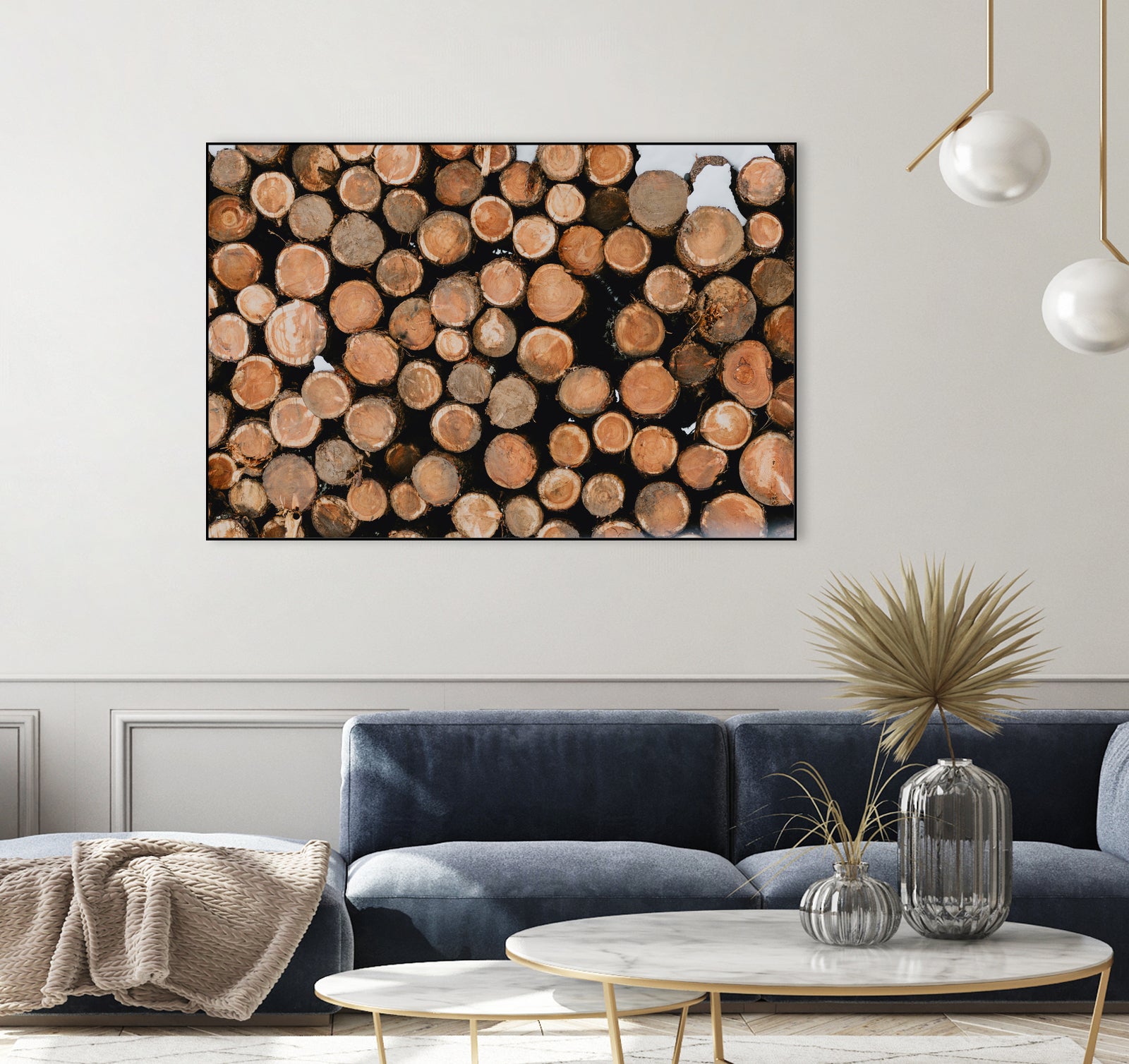 Stacked Timber Beauty by Javier Pardina on GIANT ART - 8192 photography