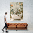 Elephant Bubble Bliss by Niky Rahner on GIANT ART - animals rahner