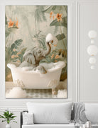 Elephant Bubble Bliss by Niky Rahner on GIANT ART - animals rahner