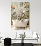 Elephant Bubble Bliss by Niky Rahner on GIANT ART - animals rahner