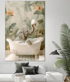 Elephant Bubble Bliss by Niky Rahner on GIANT ART - animals rahner