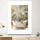 Elephant Bubble Bliss by Niky Rahner on GIANT ART - animals rahner