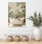 Elephant Bubble Bliss by Niky Rahner on GIANT ART - animals rahner