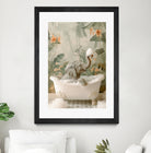 Elephant Bubble Bliss by Niky Rahner on GIANT ART - animals rahner