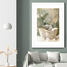 Elephant Bath Joy by Niky Rahner on GIANT ART - animals rahner