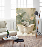 Elephant Bath Joy by Niky Rahner on GIANT ART - animals rahner