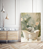 Elephant Bath Joy by Niky Rahner on GIANT ART - animals rahner