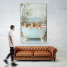 Blue Lagoon Lion Cubs by Niky Rahner on GIANT ART - animals rahner