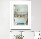 Blue Lagoon Lion Cubs by Niky Rahner on GIANT ART - animals rahner