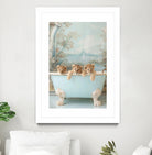 Blue Lagoon Lion Cubs by Niky Rahner on GIANT ART - animals rahner