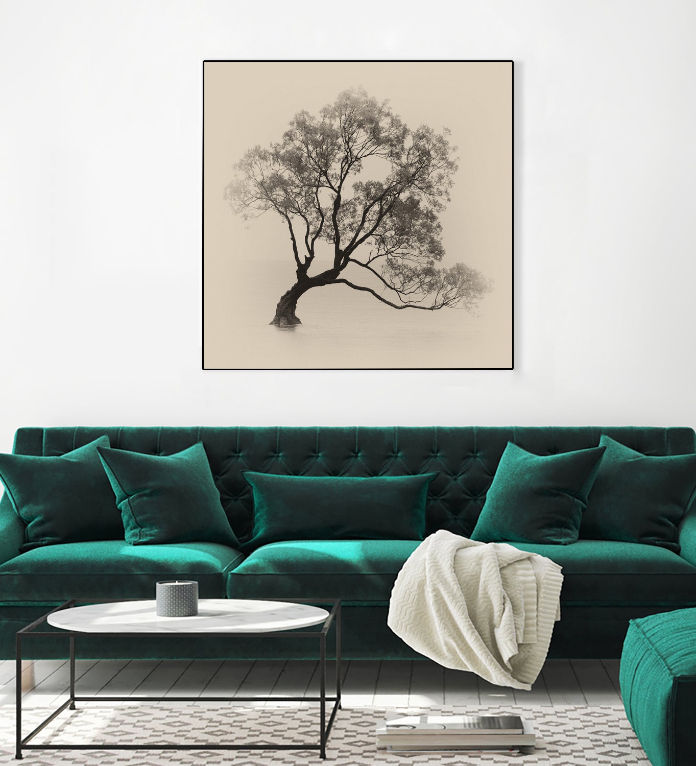 Wanaka Rain by Steven Fudge on GIANT ART - rain botanical rain