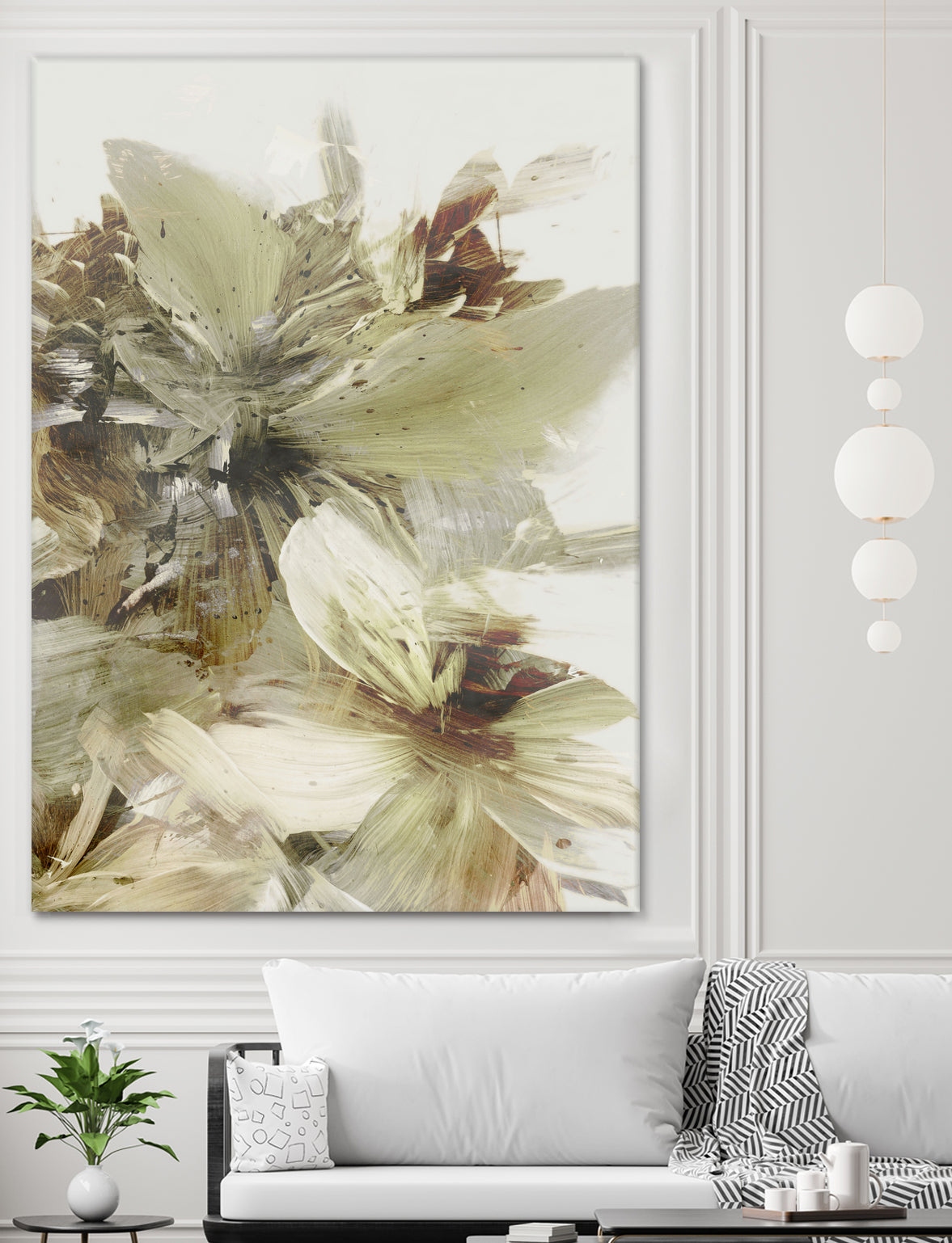 Hill Flowers 2 by Dan Hobday on GIANT ART - ananpainted  ananpainted