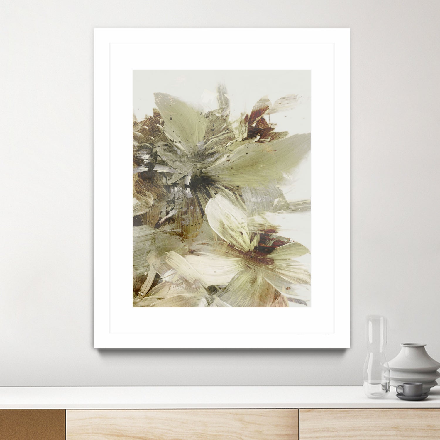 Hill Flowers 2 by Dan Hobday on GIANT ART - ananpainted  ananpainted