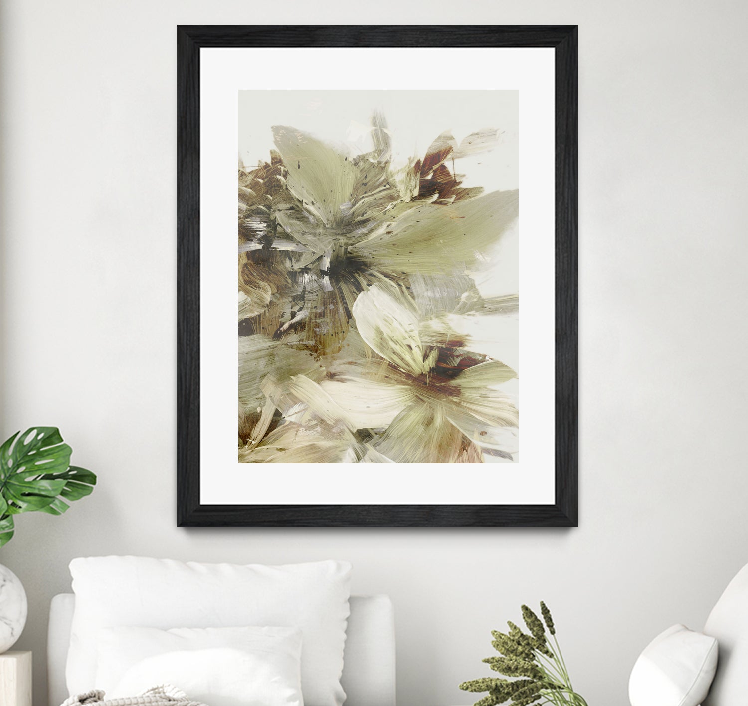 Hill Flowers 2 by Dan Hobday on GIANT ART - ananpainted  ananpainted