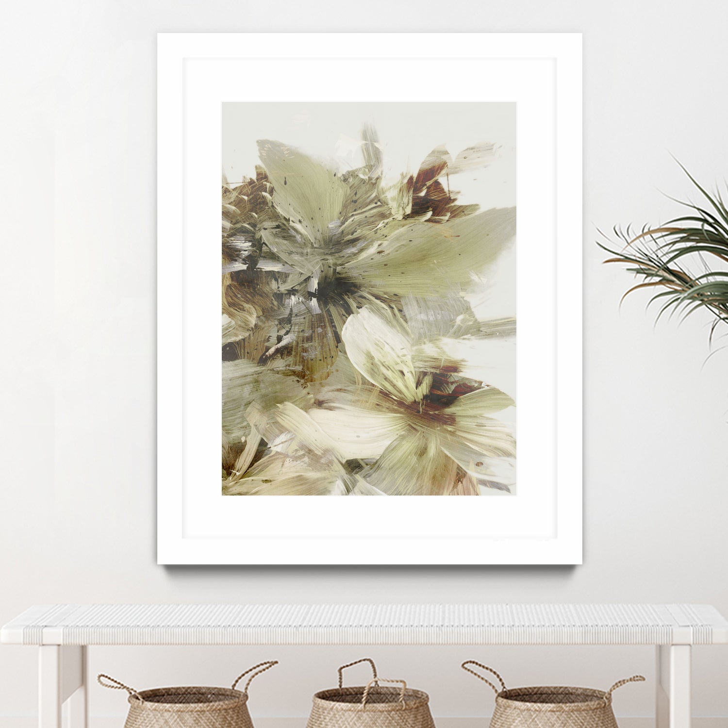 Hill Flowers 2 by Dan Hobday on GIANT ART - ananpainted  ananpainted