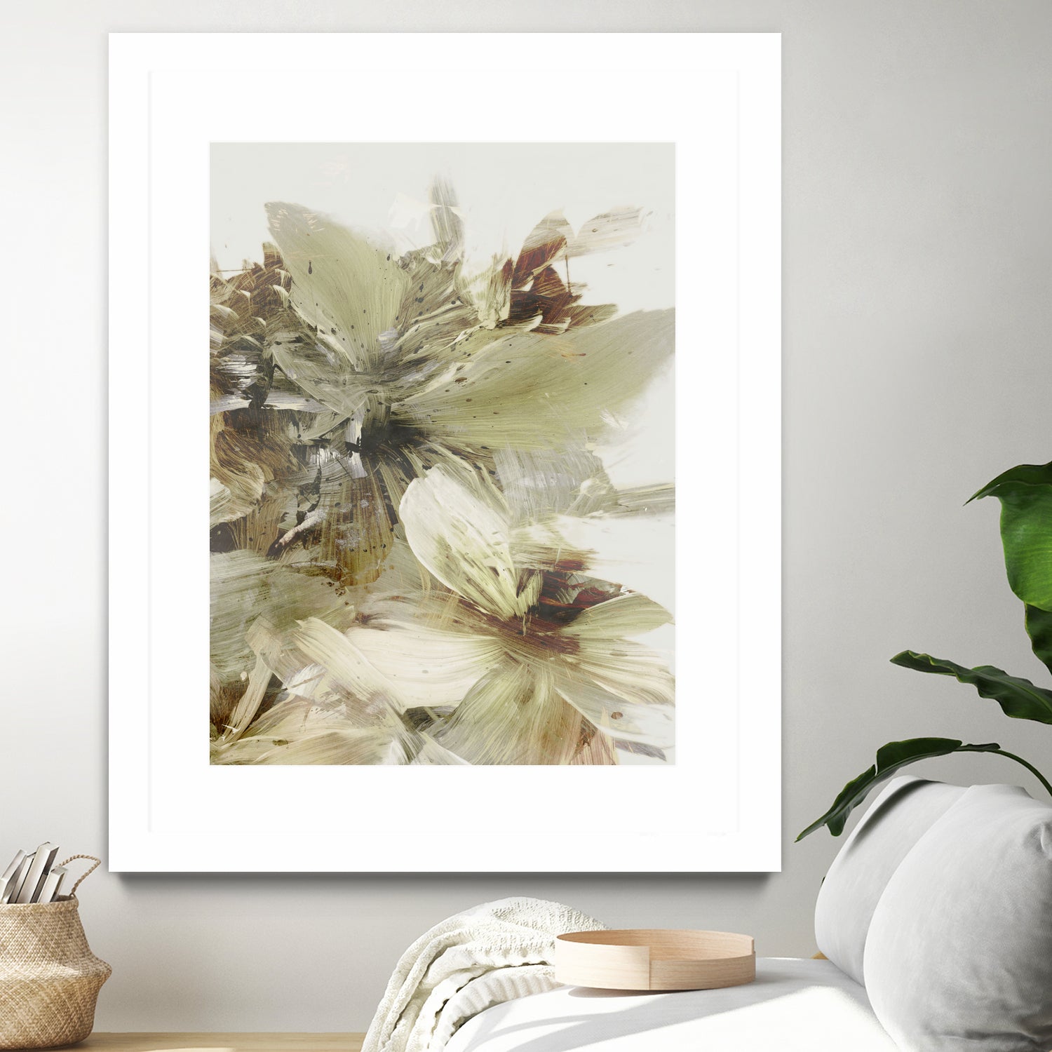 Hill Flowers 2 by Dan Hobday on GIANT ART - ananpainted  ananpainted