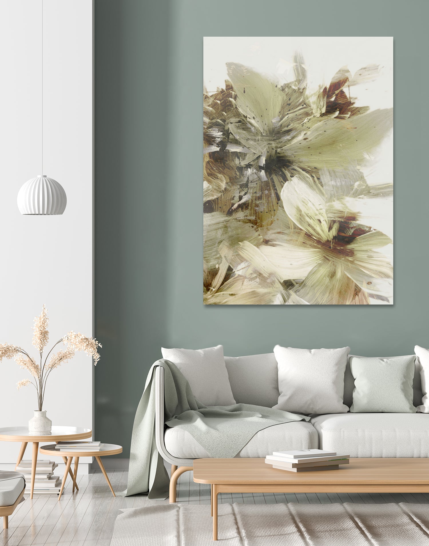 Hill Flowers 2 by Dan Hobday on GIANT ART - ananpainted  ananpainted