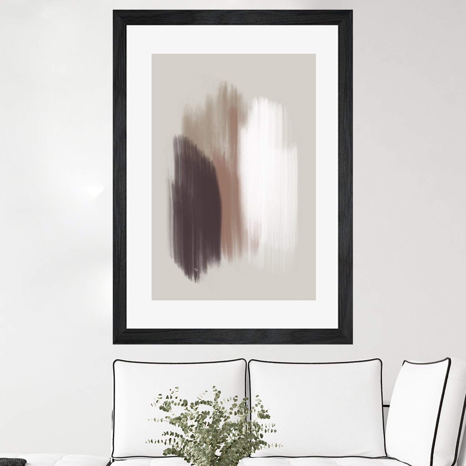 Muted Brush Strokes by Martina on GIANT ART - 4724 photography