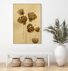 Poppies In Muted Sepia Tones by Santhosh ch on GIANT ART - 11825 illustration