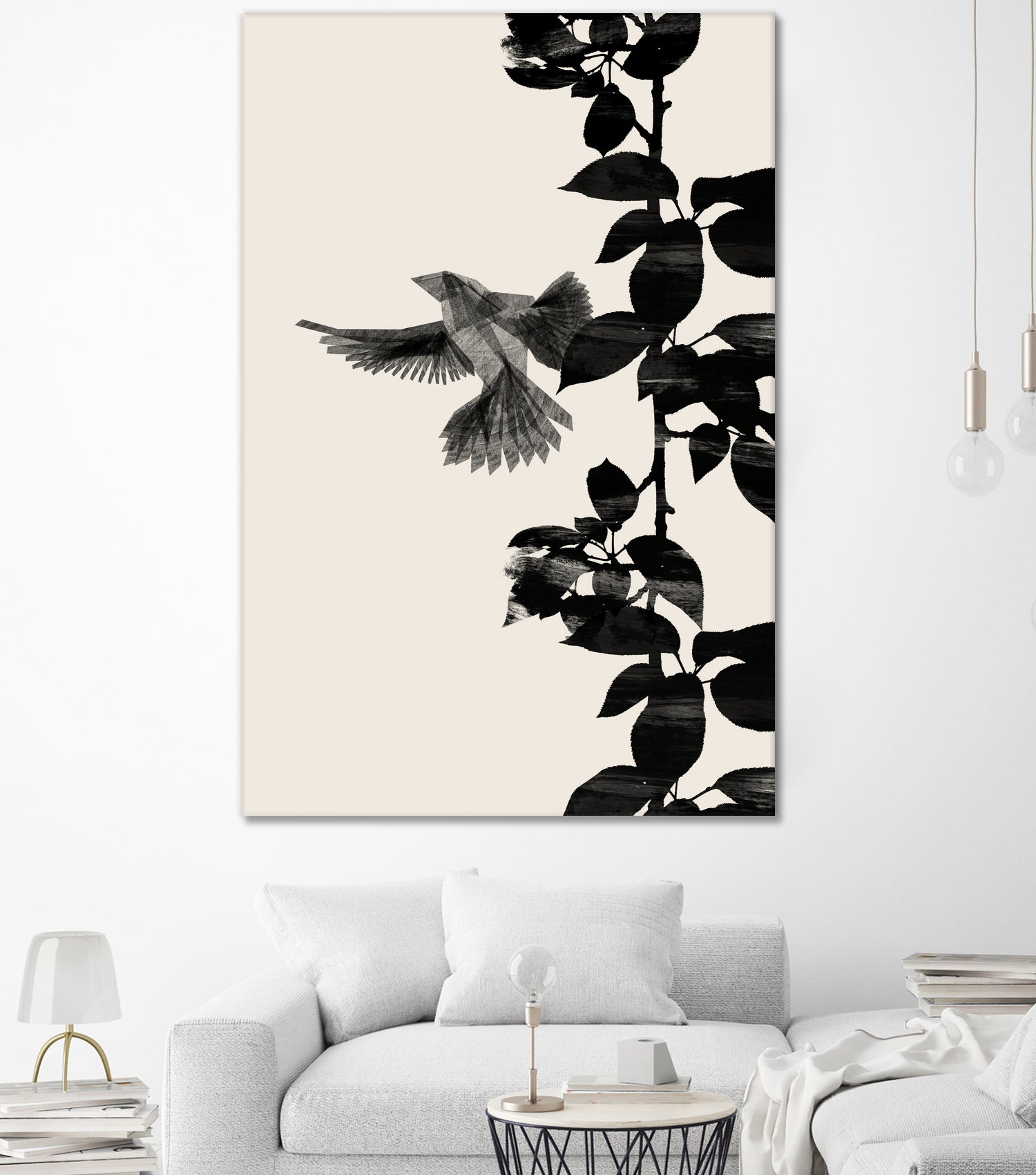Bird Botanical a 20x30 by Danushka Abeygoda on GIANT ART -