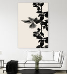 Bird Botanical a 20x30 by Danushka Abeygoda on GIANT ART -
