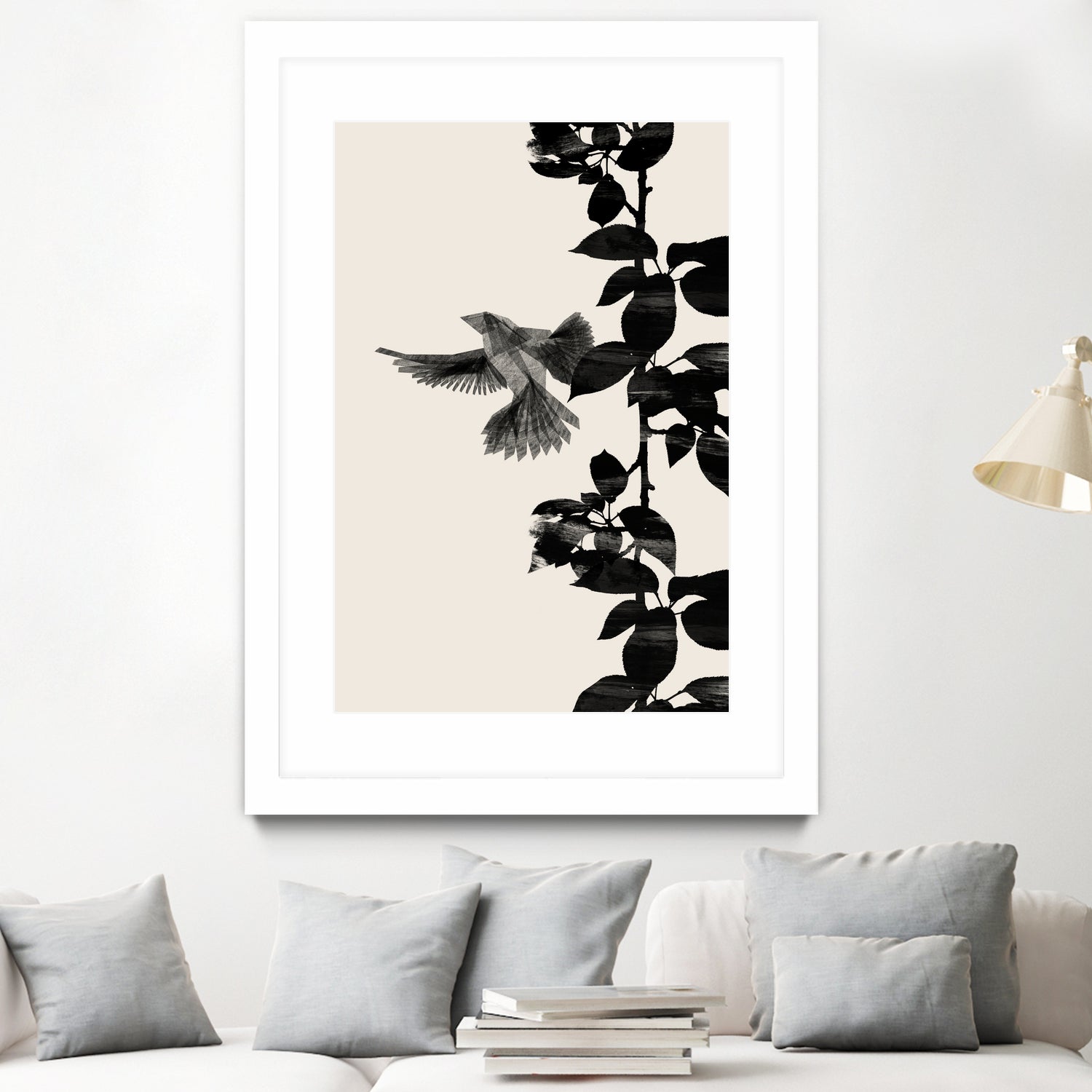Bird Botanical a 20x30 by Danushka Abeygoda on GIANT ART -