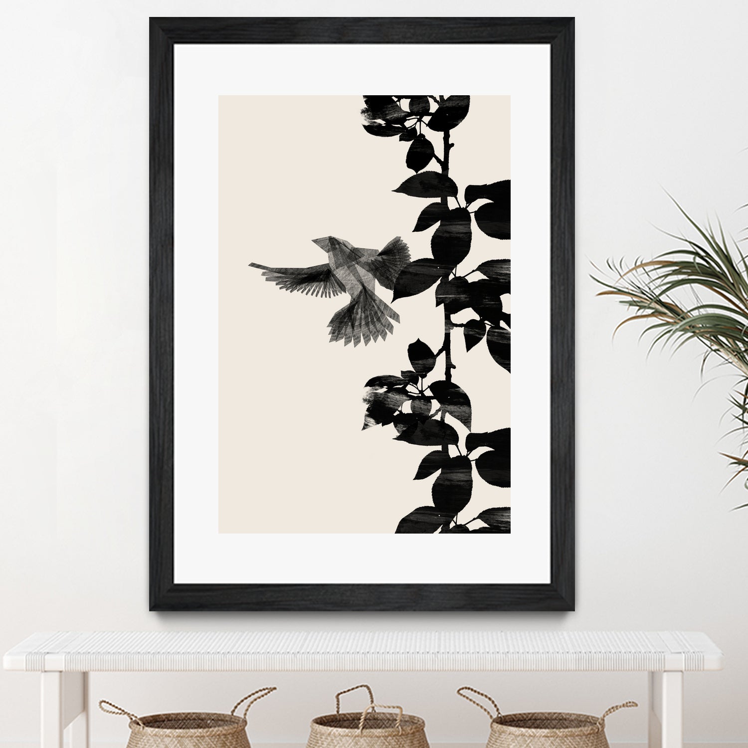 Bird Botanical a 20x30 by Danushka Abeygoda on GIANT ART -
