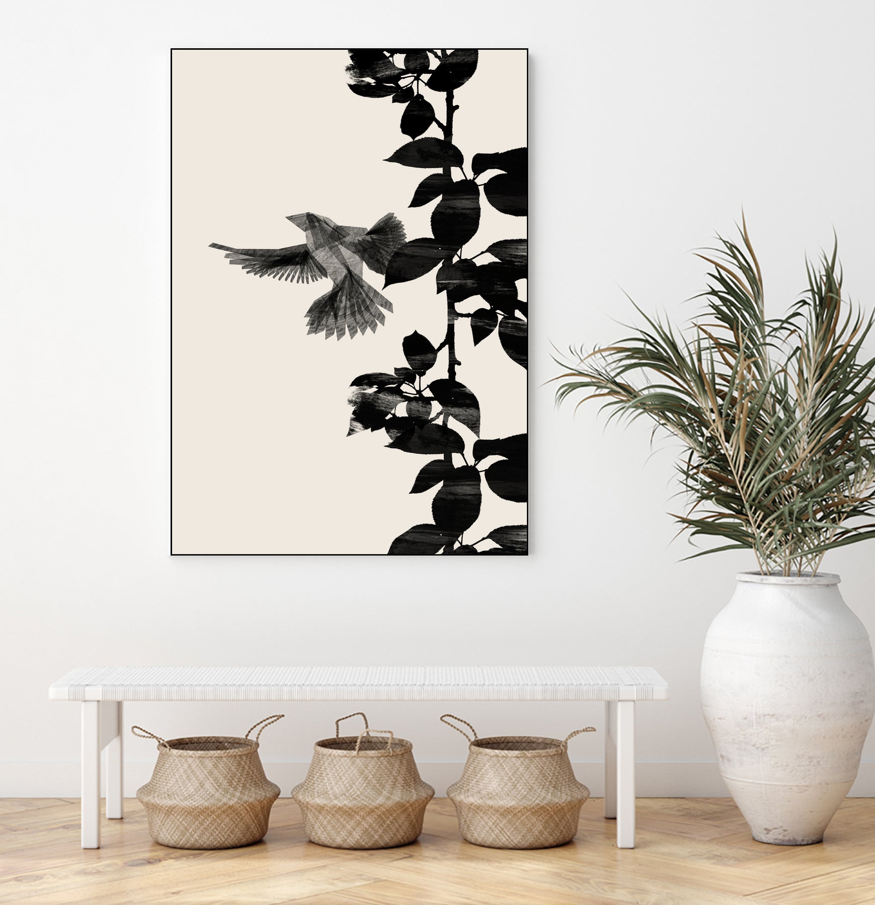 Bird Botanical a 20x30 by Danushka Abeygoda on GIANT ART -