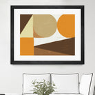 Earthy Tones Geometrics by Nilesh Kulkarni on GIANT ART - 2550 illustration