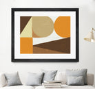 Earthy Tones Geometrics by Nilesh Kulkarni on GIANT ART - 2550 illustration