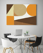 Earthy Tones Geometrics by Nilesh Kulkarni on GIANT ART - 2550 illustration