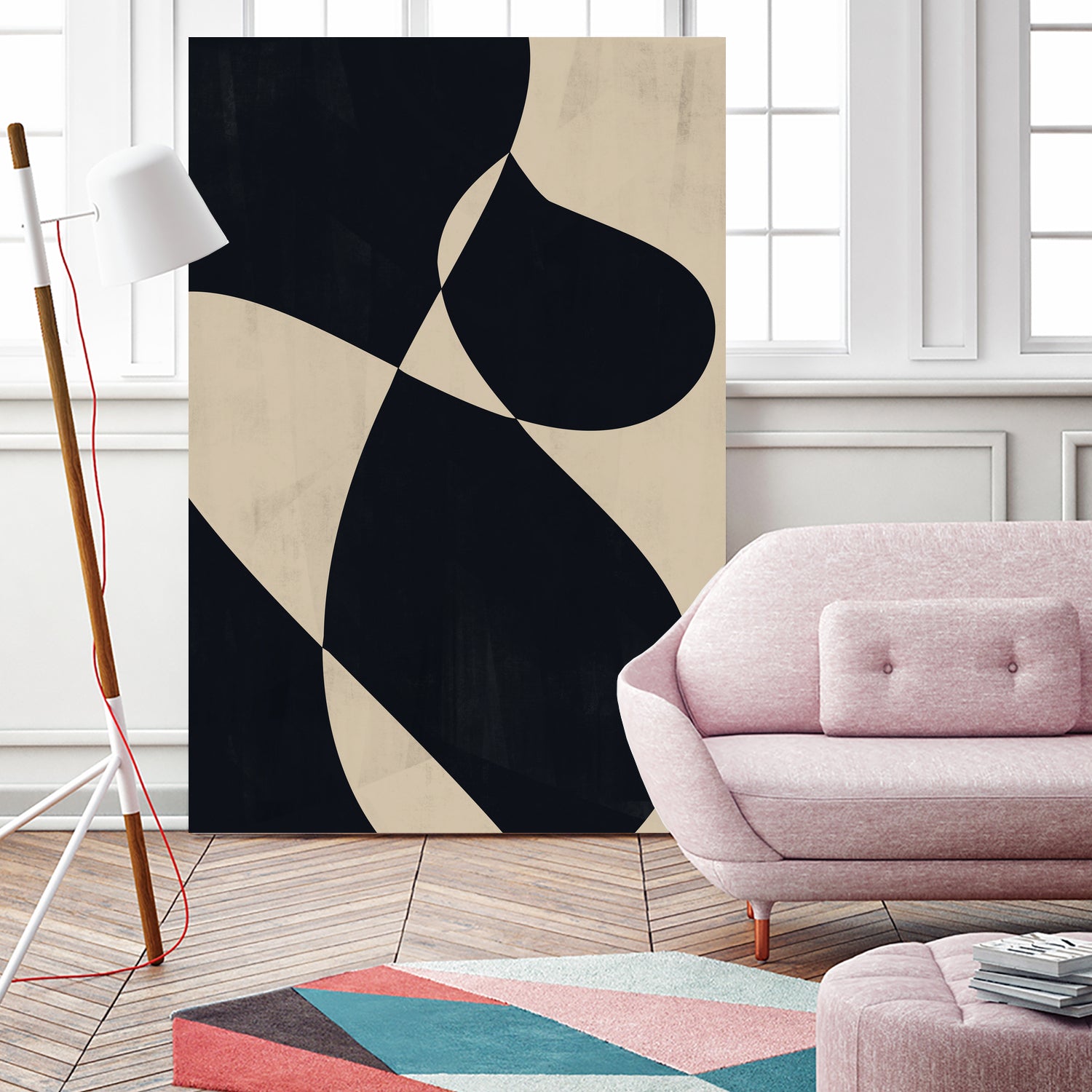 Curved Contrasts by Danushka Abeygoda on GIANT ART - 6000 illustration