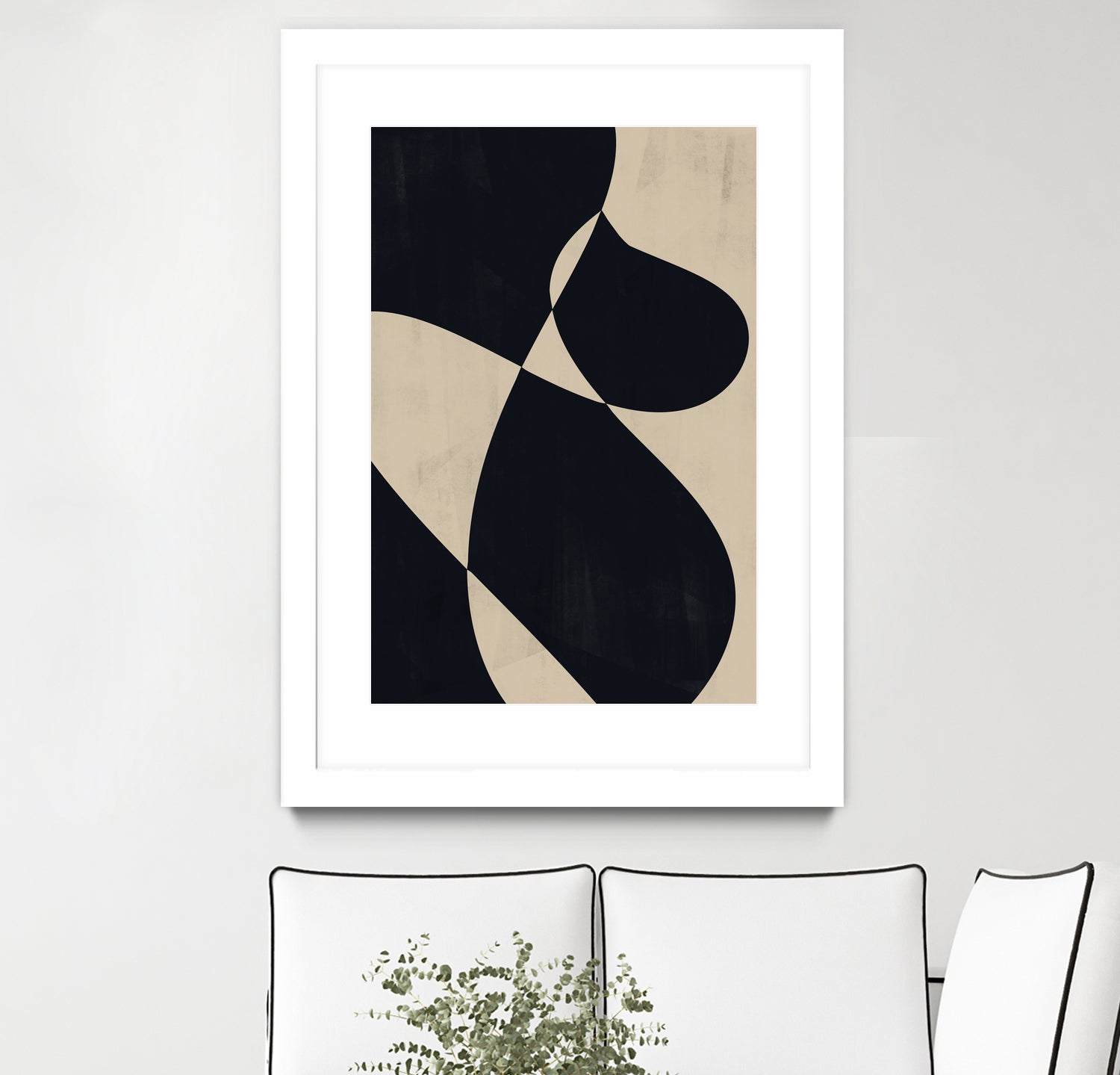 Curved Contrasts by Danushka Abeygoda on GIANT ART - 6000 illustration