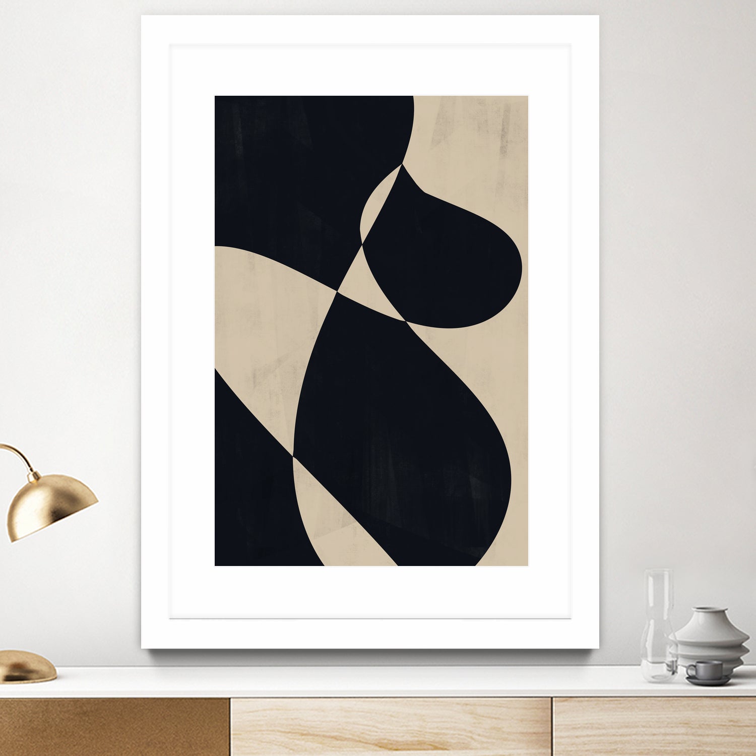 Curved Contrasts by Danushka Abeygoda on GIANT ART - 6000 illustration