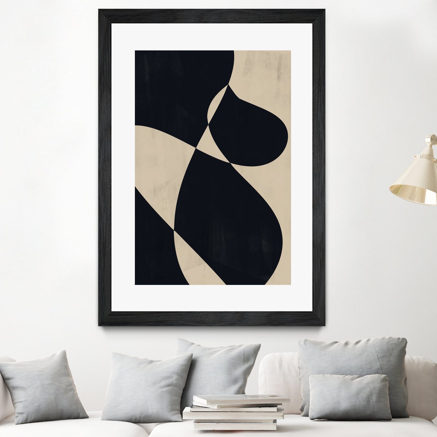 Curved Contrasts by Danushka Abeygoda on GIANT ART - 6000 illustration