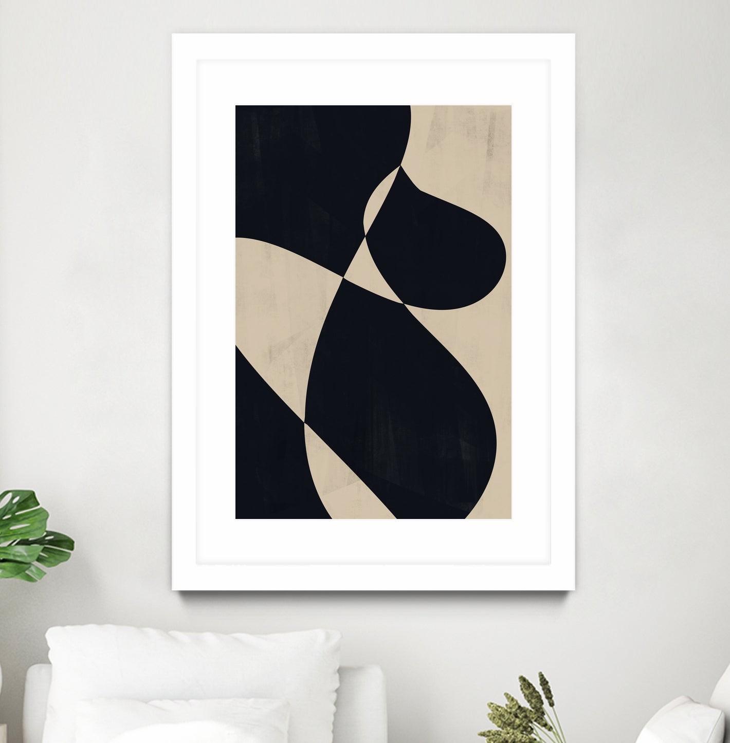 Curved Contrasts by Danushka Abeygoda on GIANT ART - 6000 illustration