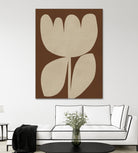 Beige Blossom Shapes by Vitor Costa on GIANT ART - 9001 illustration