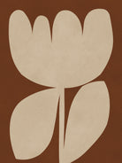 Beige Blossom Shapes by Vitor Costa on GIANT ART - 9001 illustration