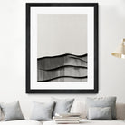 Monochrome Waves by Alma on GIANT ART - 6154 illustration