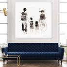 Family Silhouettes by Danushka Abeygoda on GIANT ART - 7200 illustration
