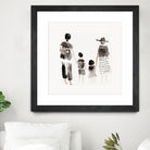 Family Silhouettes by Danushka Abeygoda on GIANT ART - 7200 illustration