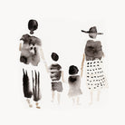 Family Silhouettes by Danushka Abeygoda on GIANT ART - 7200 illustration