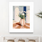 Tulips In a Vase by Avanesova Elena on GIANT ART - flowers and plants modern art