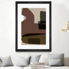 Layered Geometric Shapes And Earthy Tones by cartissi on GIANT ART - 7200 illustration