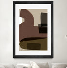 Layered Geometric Shapes And Earthy Tones by cartissi on GIANT ART - 7200 illustration