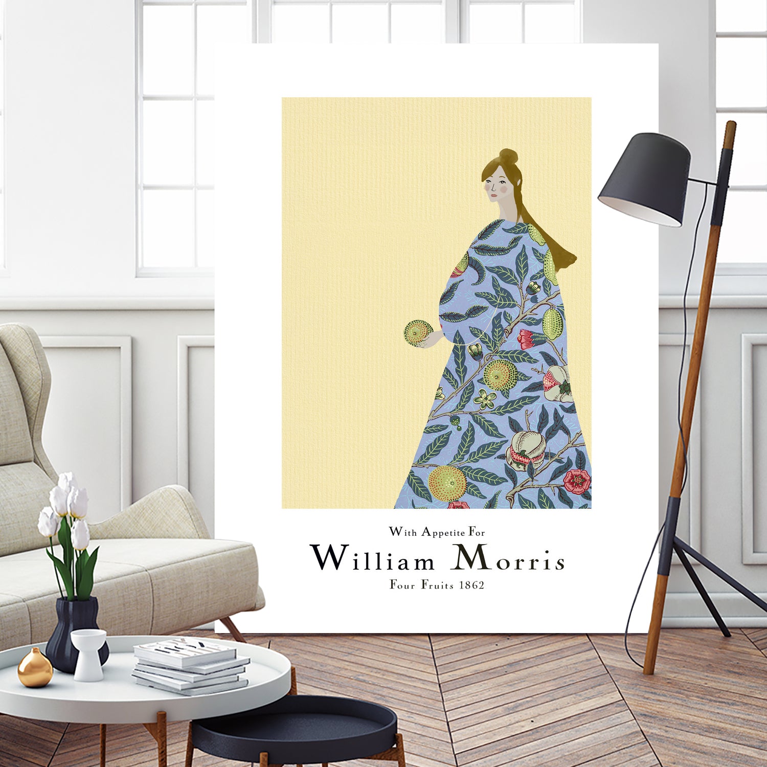With Appetite For William Morris by Pictufy Studio on GIANT ART - morris figurative morris