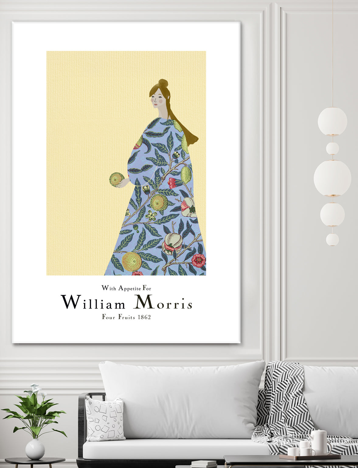 With Appetite For William Morris by Pictufy Studio on GIANT ART - morris figurative morris