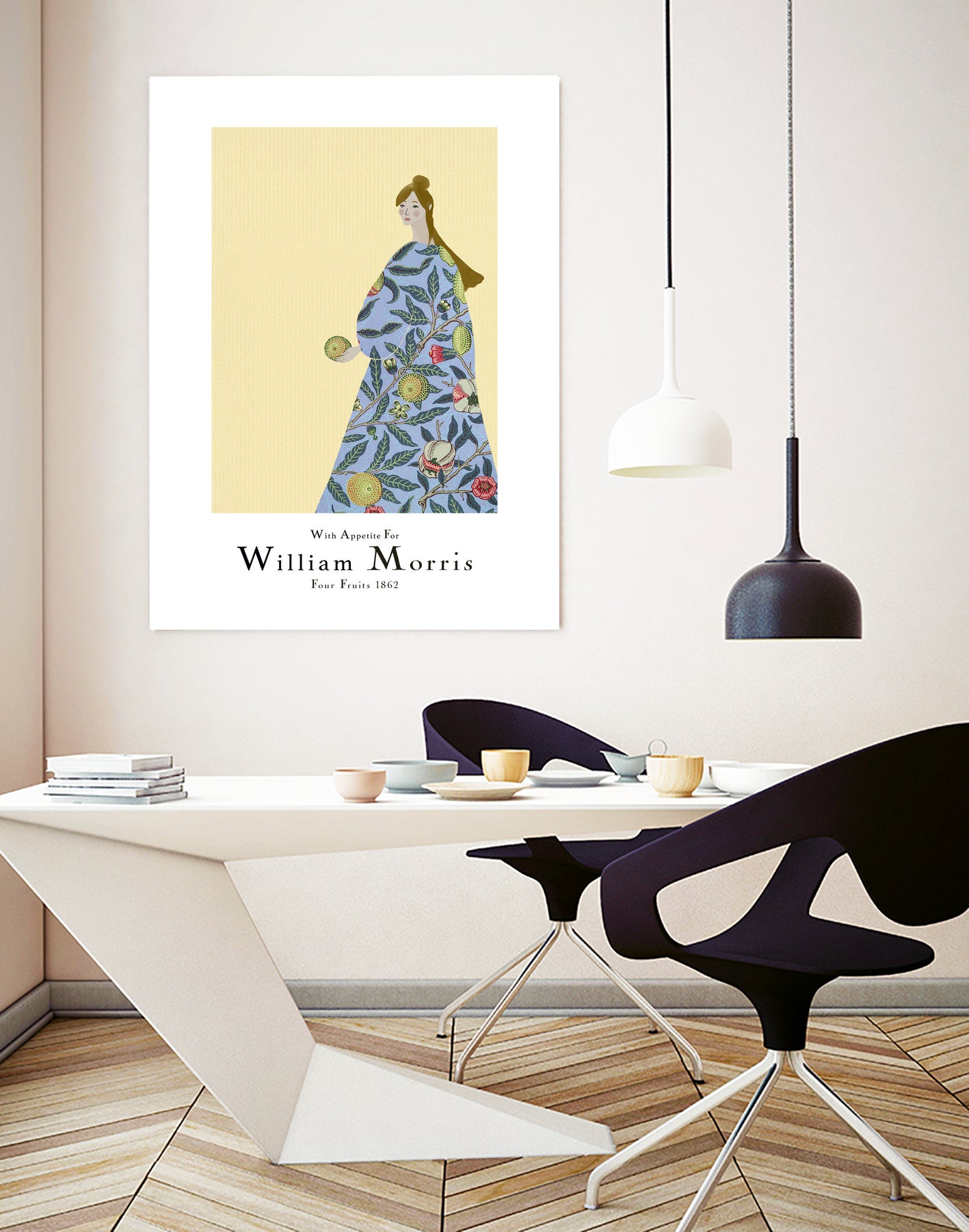 With Appetite For William Morris by Pictufy Studio on GIANT ART - morris figurative morris